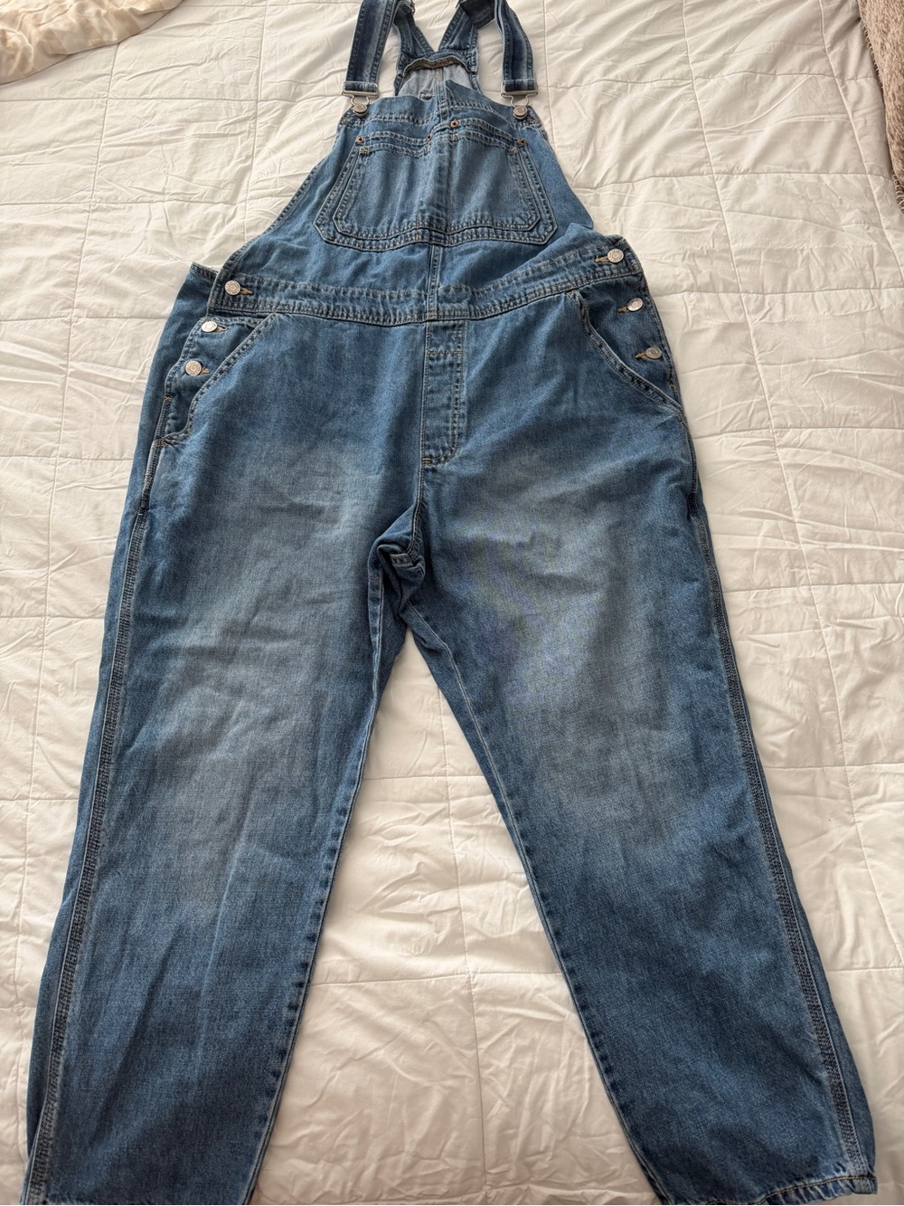 GAP Medium Blue Denim Women's Overalls